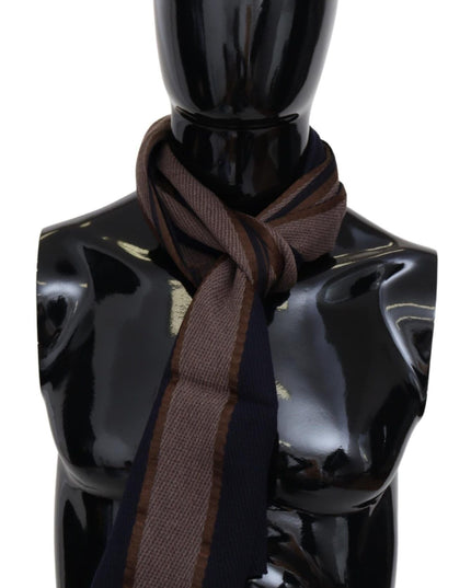 Missoni Elegant Striped Wool Scarf