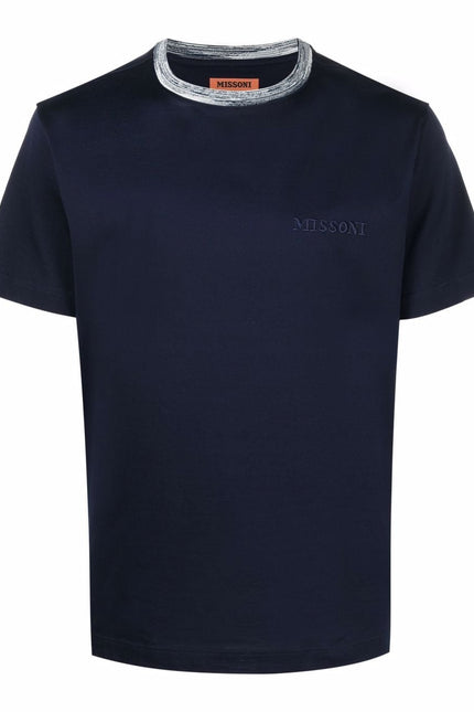 Missoni T-Shirts And Polos Blue