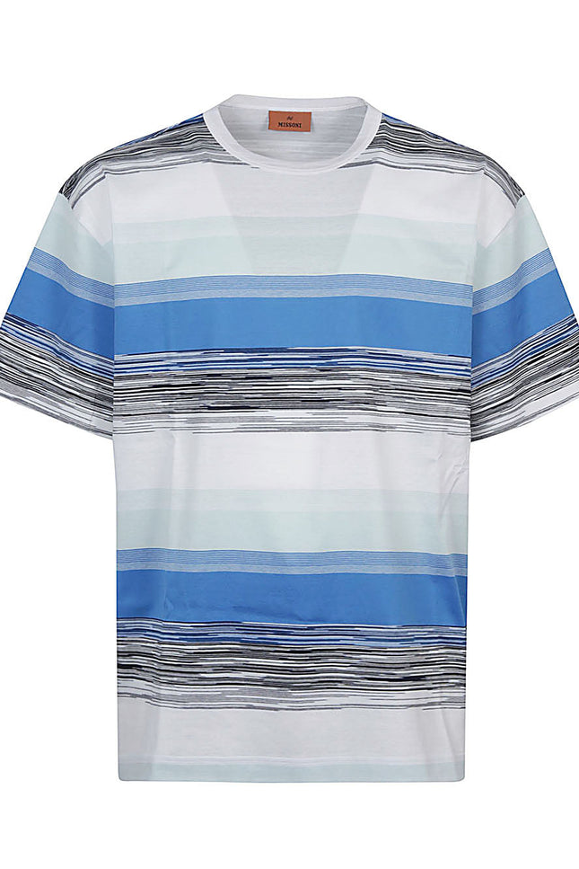 Missoni T-Shirts And Polos Blue