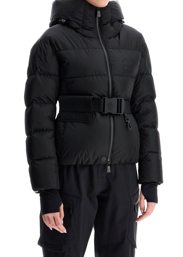 Moncler Grenoble bouquetin hooded puffer jacket