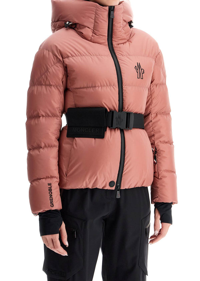 Moncler Grenoble bouquetin hooded puffer jacket