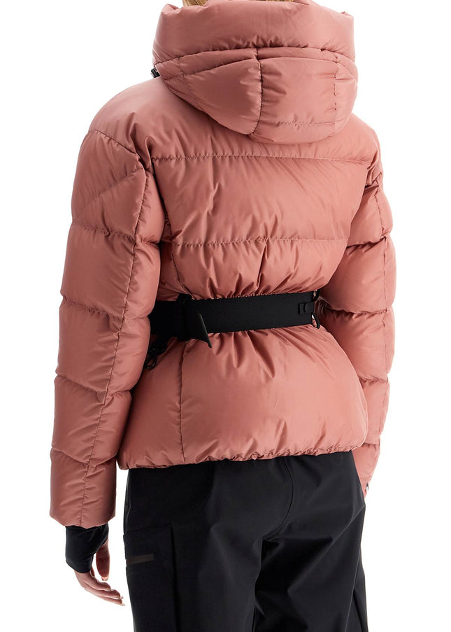 Moncler Grenoble bouquetin hooded puffer jacket