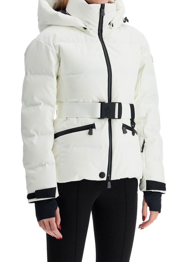 Moncler Grenoble tolima ski down jacket with belt