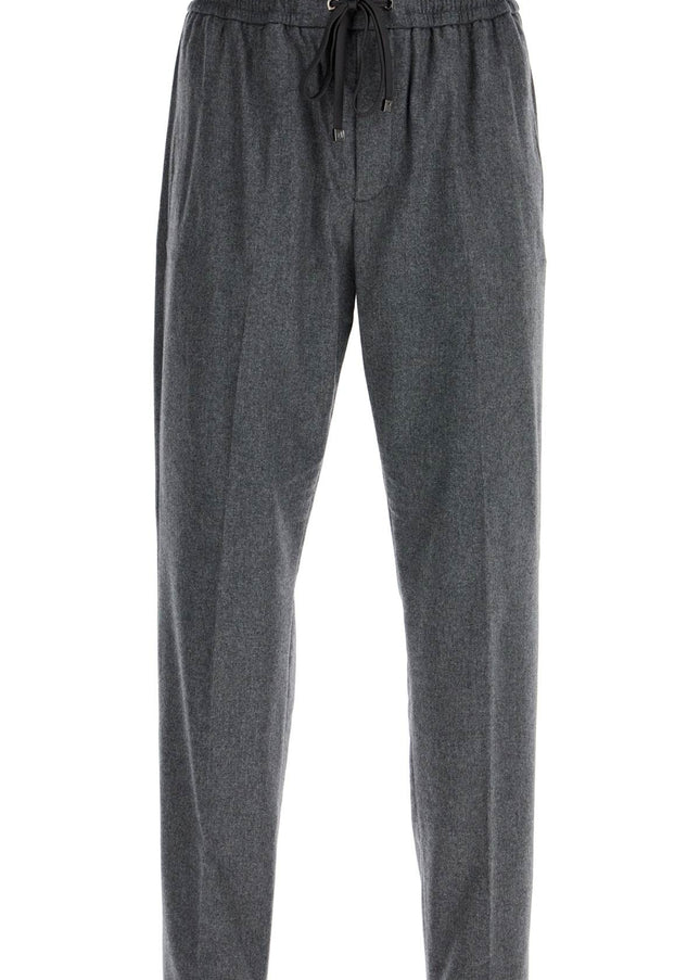 Moncler cashmere blend pants for men