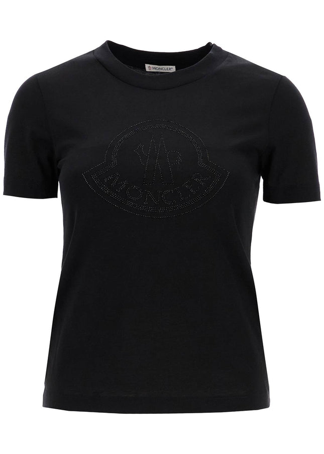 Moncler 'logo rhinestone t-shirt