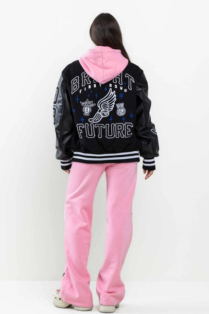 Mono Bright Future Varsity Jacket