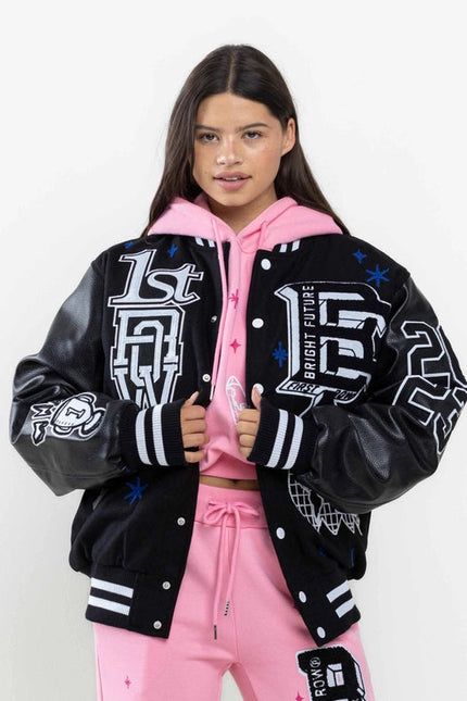 Mono Bright Future Varsity Jacket