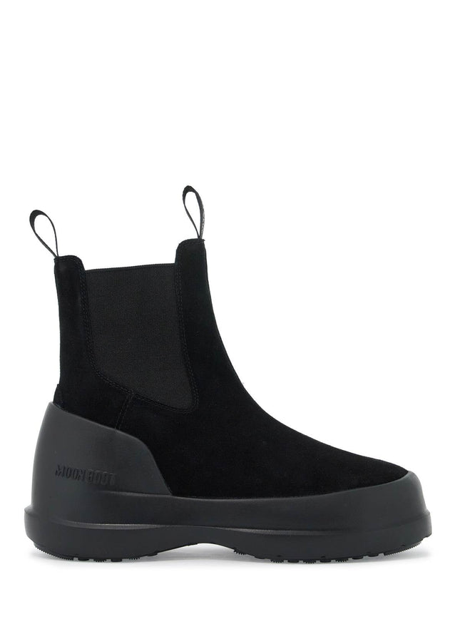 Moon Boot luna chelsea suede leather ankle