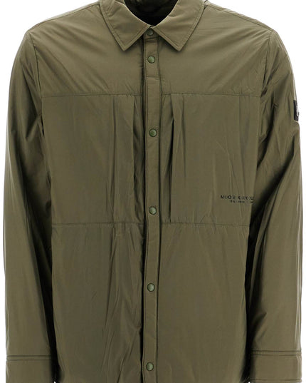 Moose Knuckles ash nylon shirt-style jacket