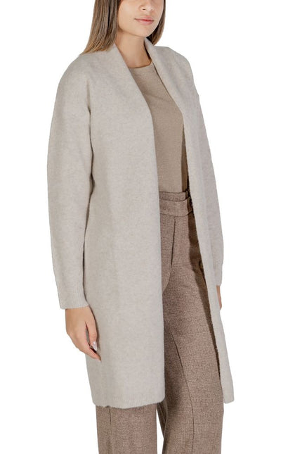 Morgan De Toi Beige Polyester Cardigan