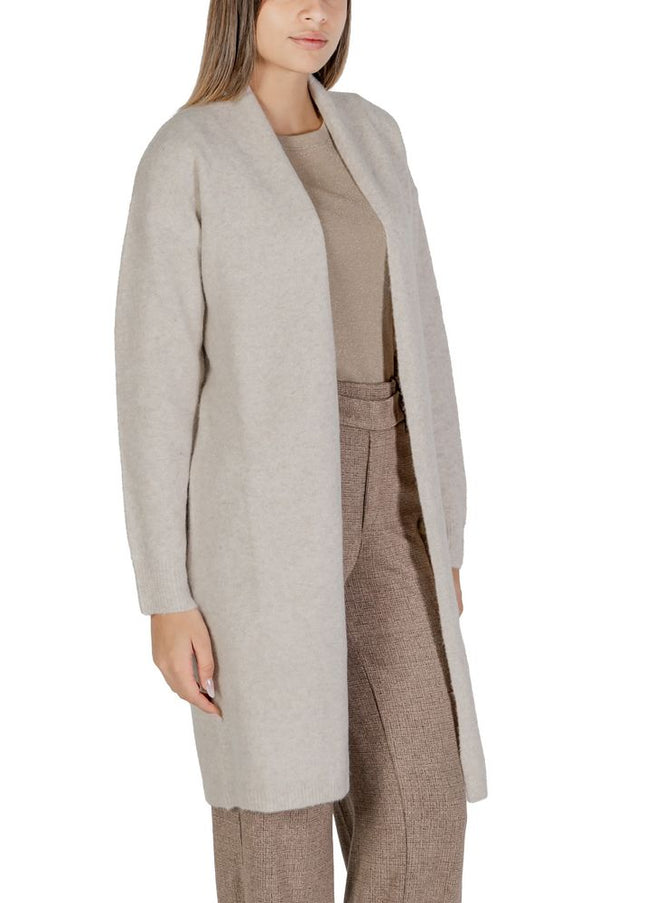 Morgan De Toi Beige Polyester Cardigan