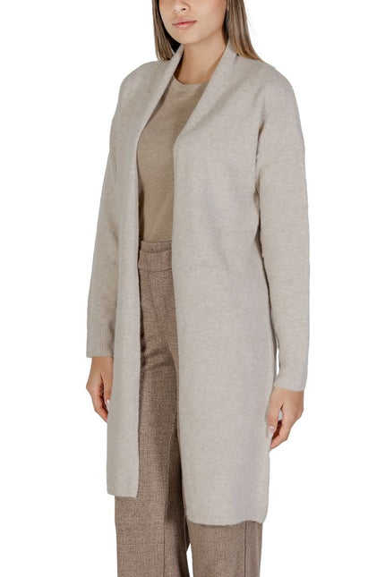 Morgan De Toi Beige Polyester Cardigan