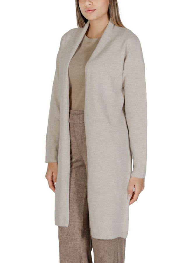 Morgan De Toi Beige Polyester Cardigan