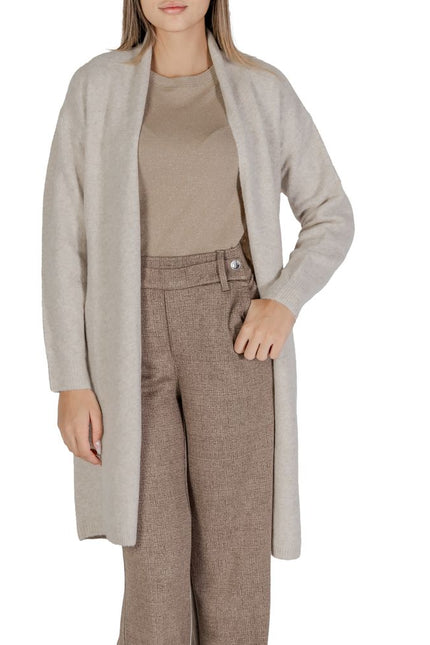 Morgan De Toi Beige Polyester Cardigan