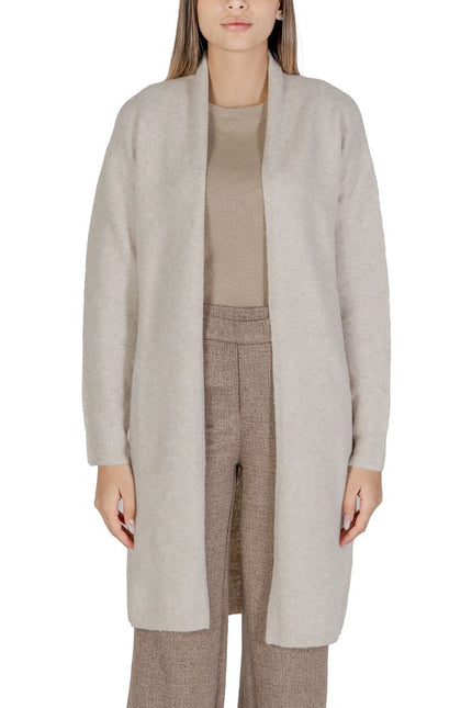 Morgan De Toi Beige Polyester Cardigan