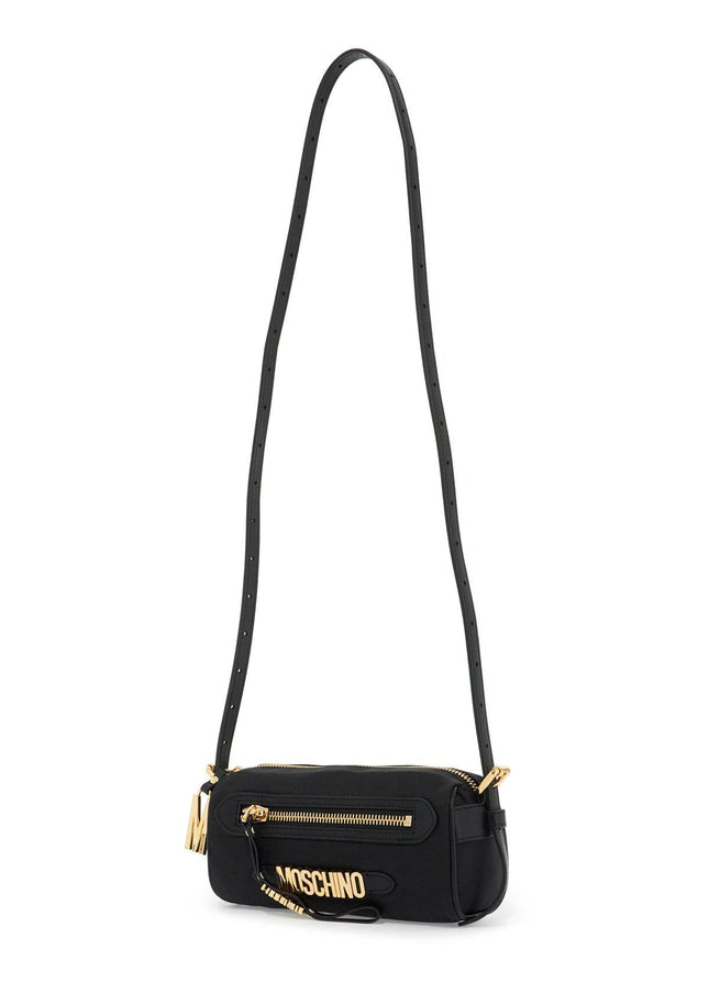 Moschino shoulder bag with metal logo detail