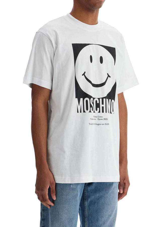 Moschino 'smiley print t-shirt