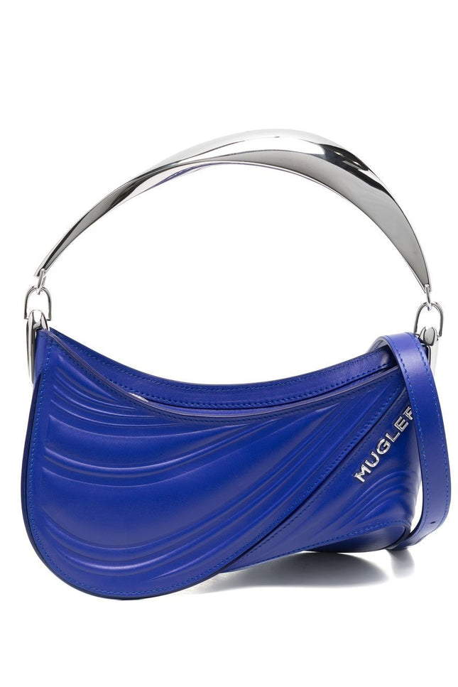 Mugler Bags.. Blue-women > bags > shoulder-Mugler-UNI-Blue-Urbanheer