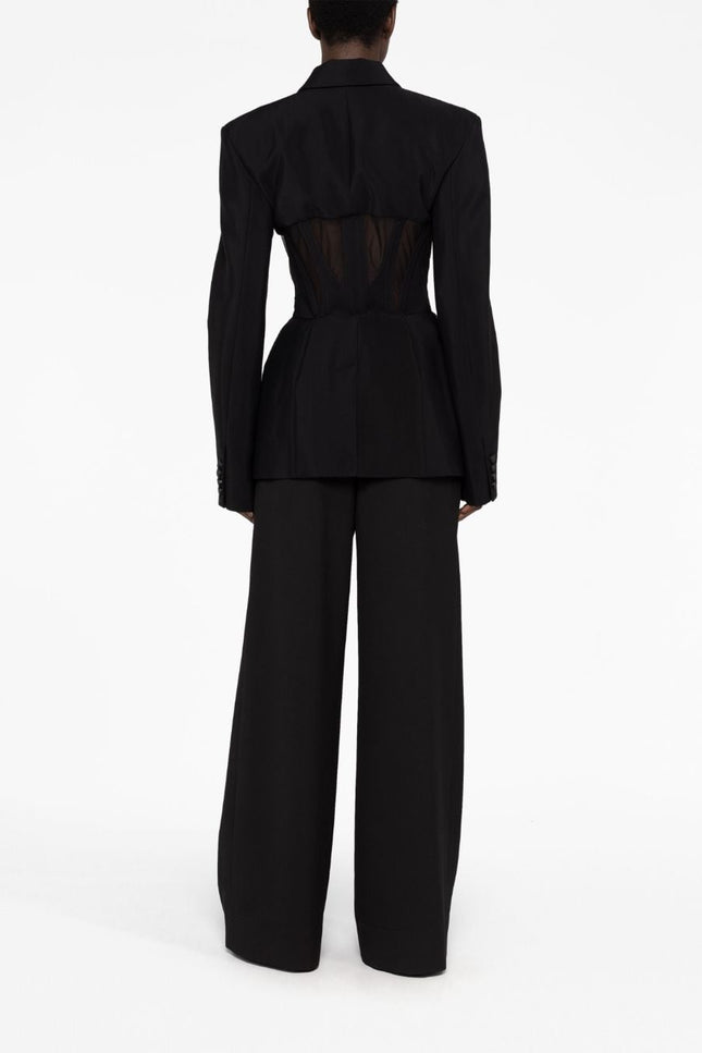 Mugler Jackets Black-women > clothing > jackets-Mugler-Urbanheer