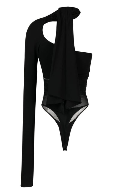 Mugler Top Black-women > clothing > topwear-Mugler-Urbanheer