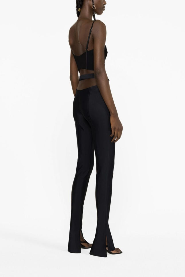 Mugler Trousers Black-women > clothing > trousers-Mugler-Urbanheer