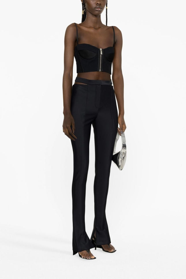 Mugler Trousers Black-women > clothing > trousers-Mugler-Urbanheer