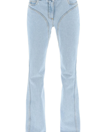 Mugler skinny flared jeans