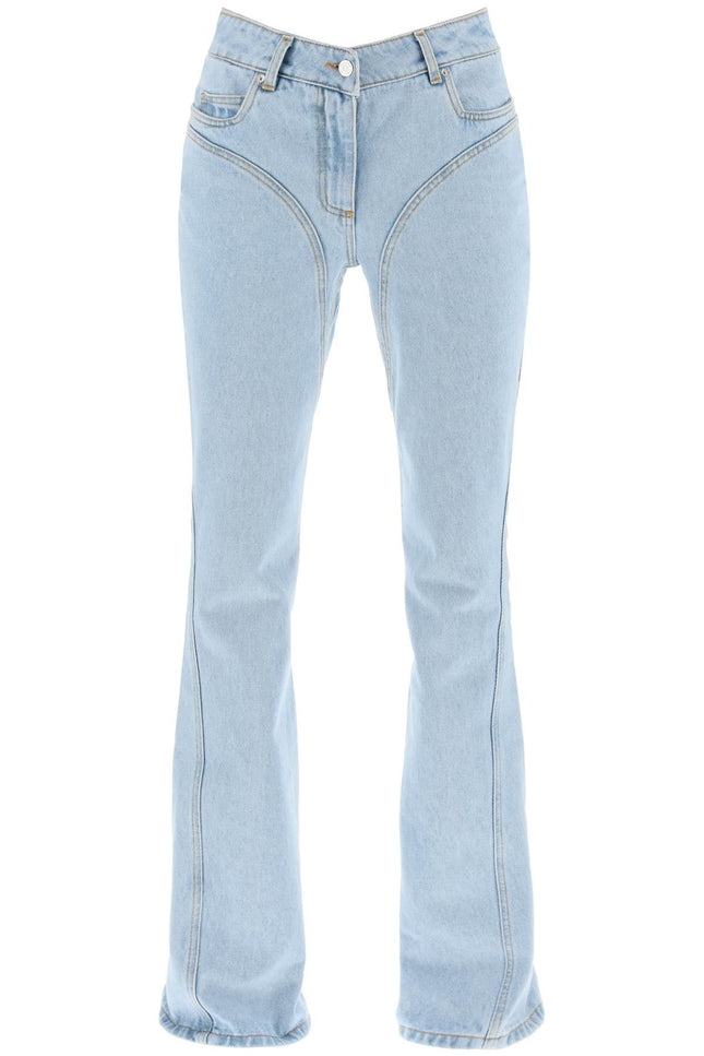 Mugler skinny flared jeans