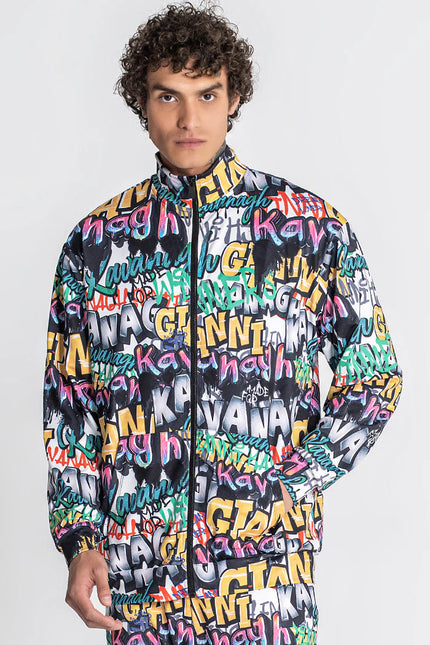 Multicolor Bristol Oversized Jacket