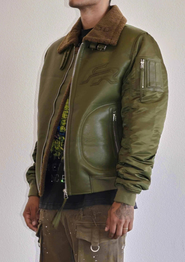 Mustang MA-1 Jacket Olive