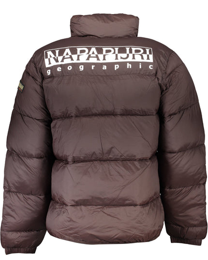 NAPAPIJRI BROWN MEN'S JACKET-1