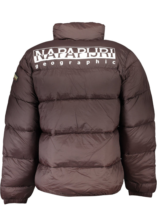 NAPAPIJRI BROWN MEN'S JACKET-1