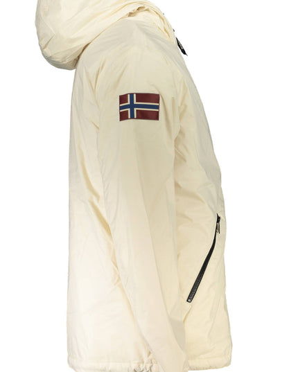 NAPAPIJRI MAN'S WHITE JACKET-2