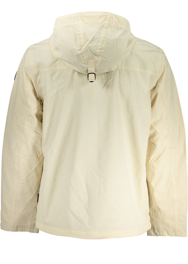 NAPAPIJRI MEN'S BEIGE SPORTS JACKET-1