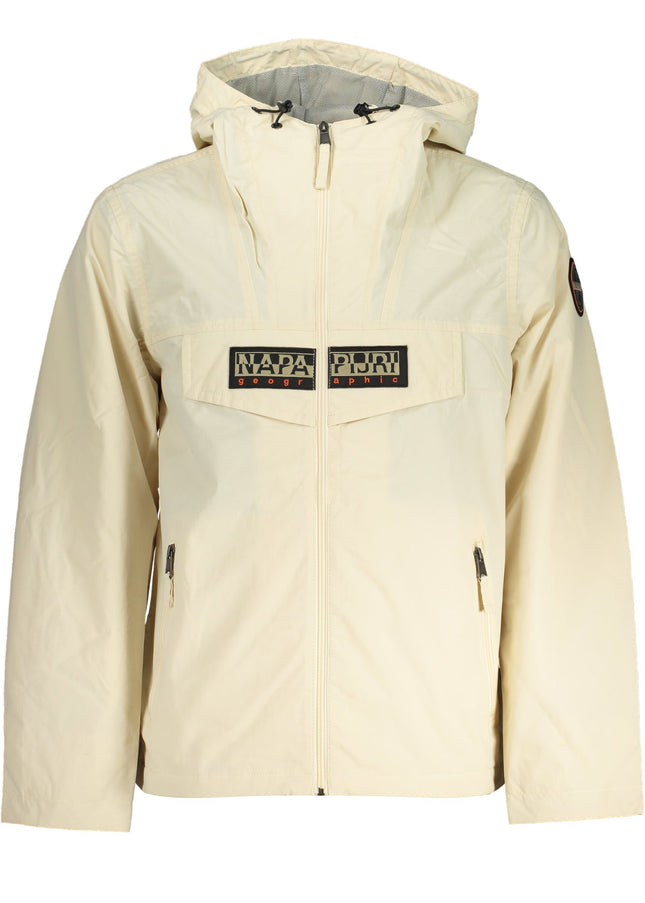 NAPAPIJRI MEN'S BEIGE SPORTS JACKET-Giacche-NAPAPIJRI-Urbanheer