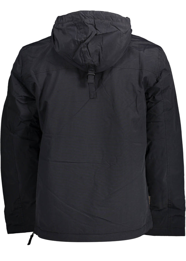 NAPAPIJRI MEN'S BLACK JACKET-1