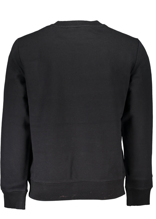 NAPAPIJRI MEN'S BLACK ZIPLESS SWEATSHIRT-1