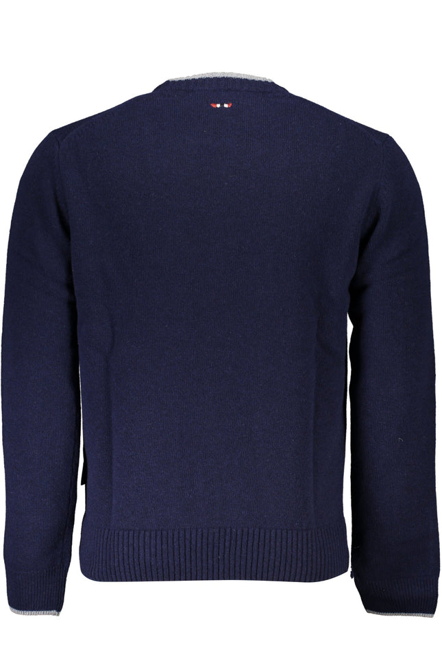 NAPAPIJRI MEN'S BLUE SWEATER-1