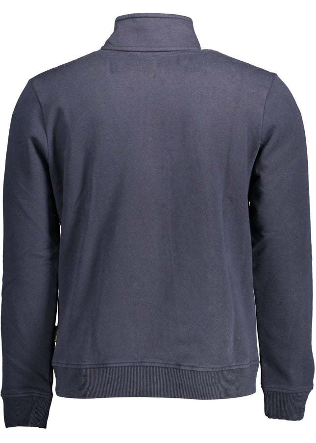 NAPAPIJRI MEN'S BLUE SWEATSHIRT WITH ZIP-1