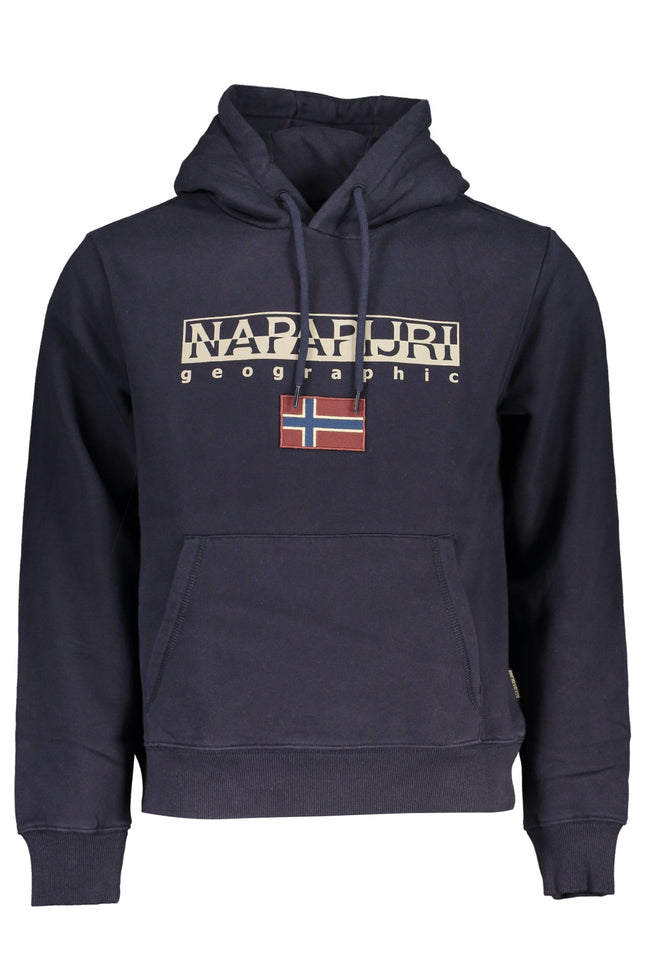 NAPAPIJRI MEN'S BLUE ZIPLESS SWEATSHIRT-0