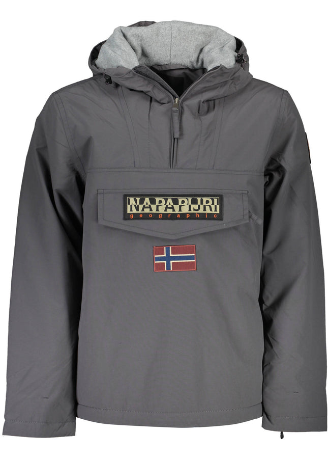 NAPAPIJRI MEN'S GRAY JACKET-0