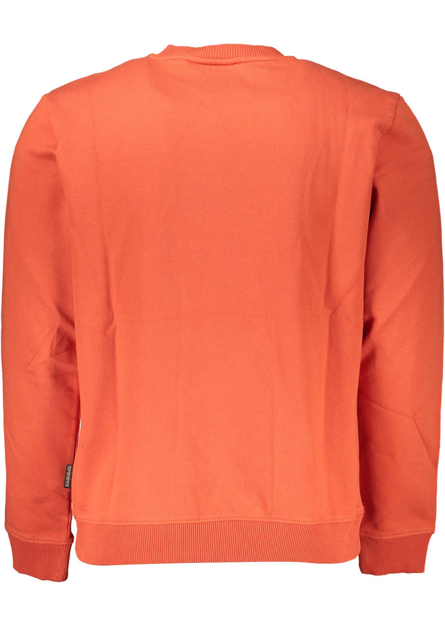 NAPAPIJRI MEN'S RED ZIP-OUT SWEATSHIRT-1