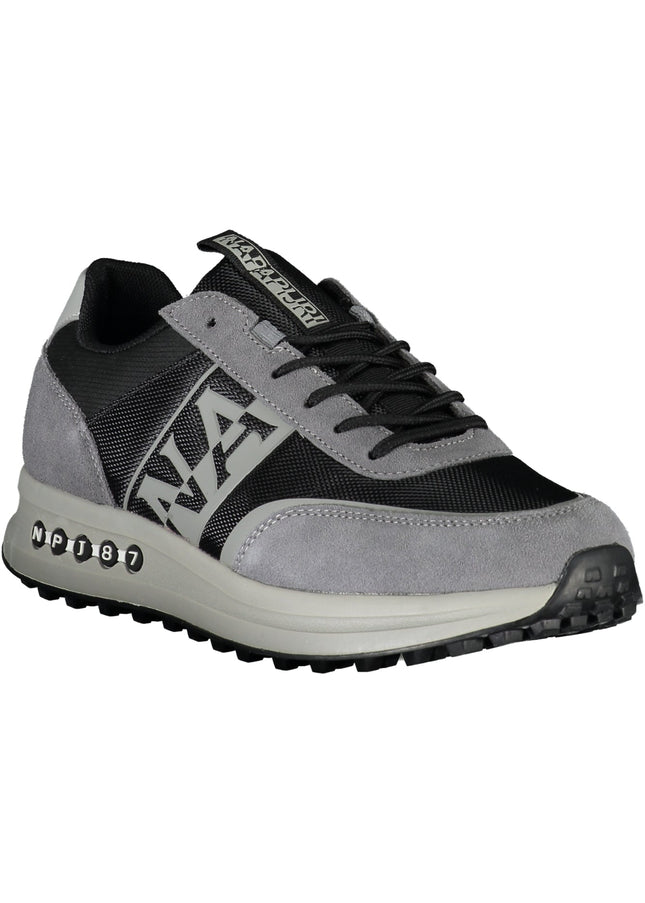 NAPAPIJRI SHOES GRAY MEN'S SPORTS SHOES-Sneakers-NAPAPIJRI SHOES-Urbanheer