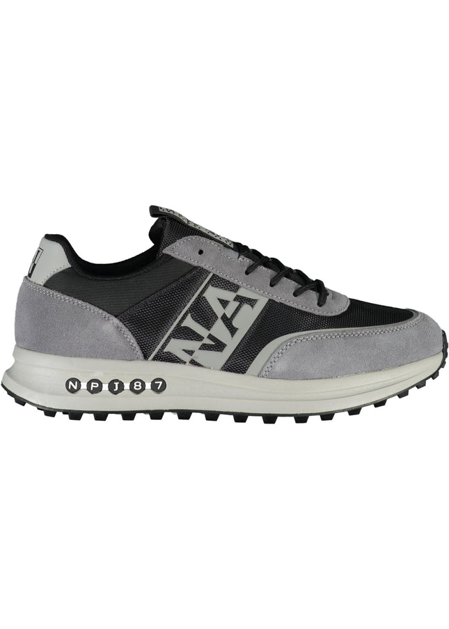 NAPAPIJRI SHOES GRAY MEN'S SPORTS SHOES-Sneakers-NAPAPIJRI SHOES-Urbanheer