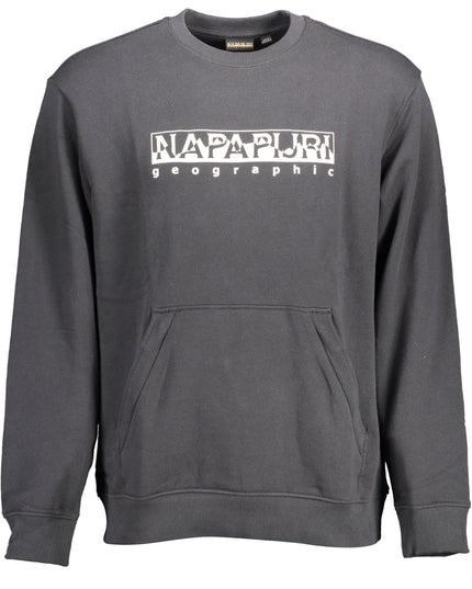 NAPAPIJRI SWEATSHIRT WITHOUT ZIP MAN BLACK-0