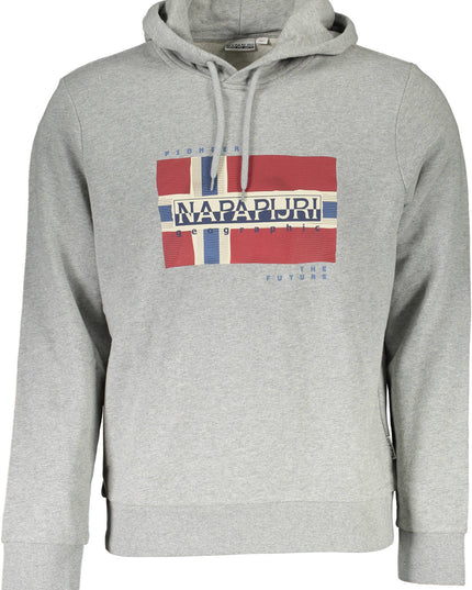 NAPAPIJRI SWEATSHIRT WITHOUT ZIP MAN GRAY-0