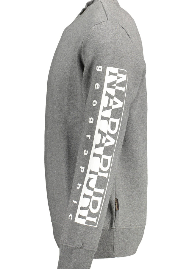 NAPAPIJRI SWEATSHIRT WITHOUT ZIP MAN GRAY-2