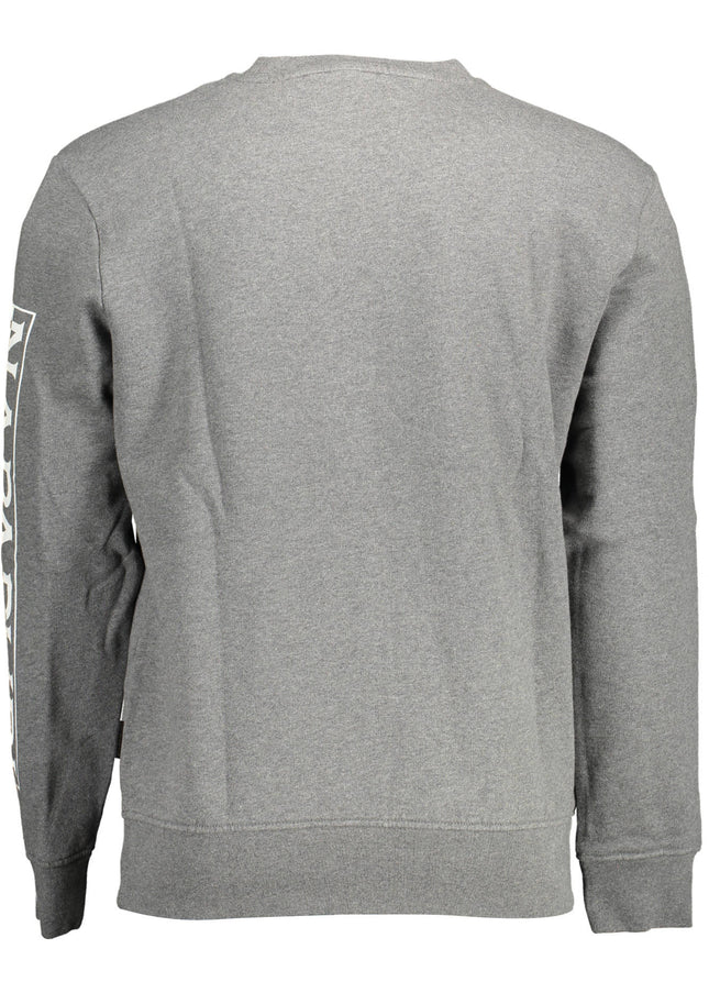 NAPAPIJRI SWEATSHIRT WITHOUT ZIP MAN GRAY-1