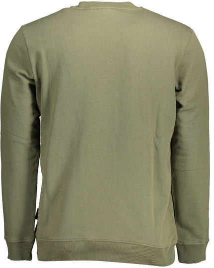 NAPAPIJRI SWEATSHIRT WITHOUT ZIP MAN GREEN-1