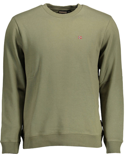 NAPAPIJRI SWEATSHIRT WITHOUT ZIP MAN GREEN-0